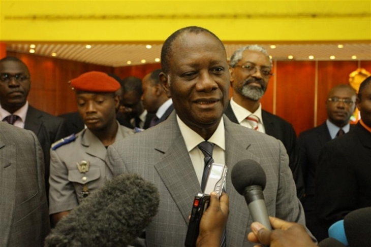 Au Ghana, Alassane Ouattara appelle les Ivoiriens à 